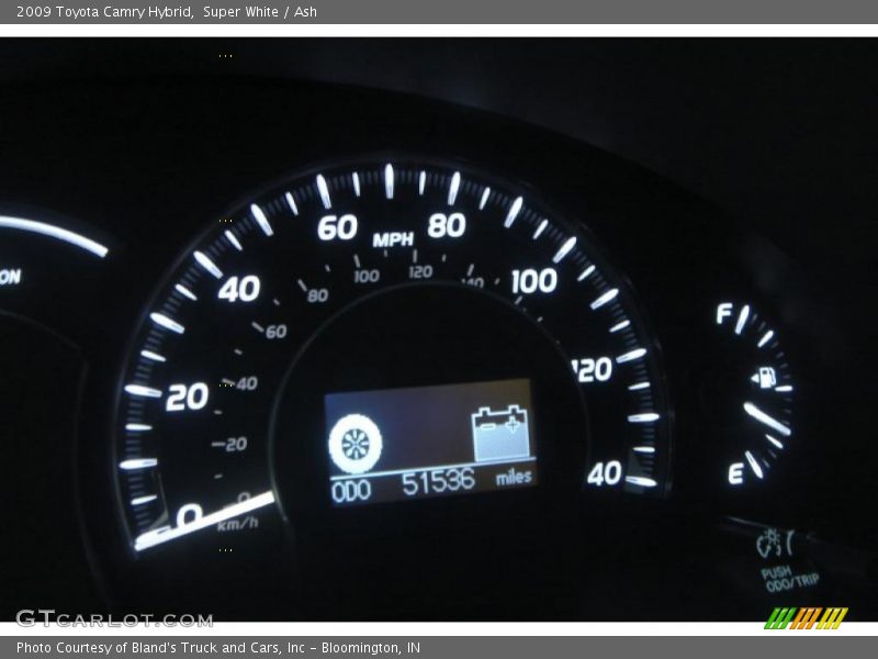 Super White / Ash 2009 Toyota Camry Hybrid