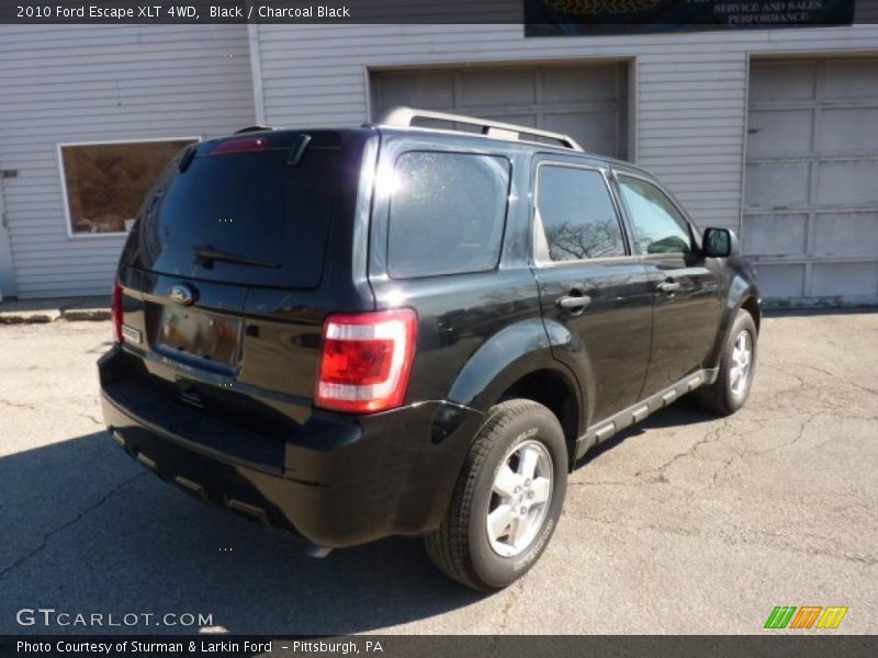 Black / Charcoal Black 2010 Ford Escape XLT 4WD