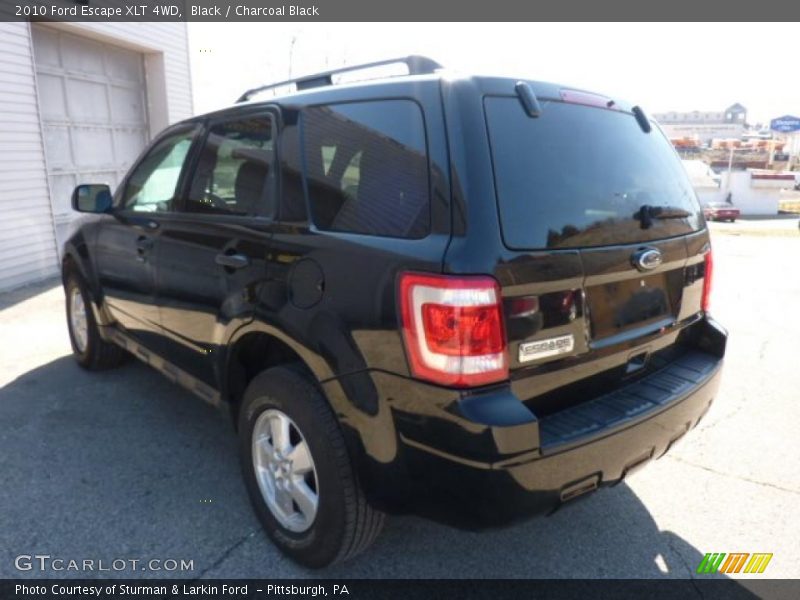 Black / Charcoal Black 2010 Ford Escape XLT 4WD