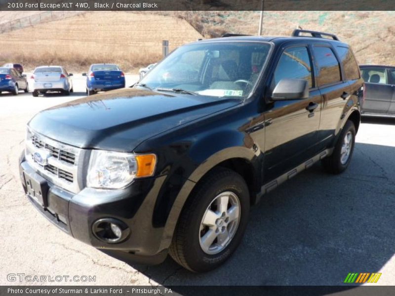 Black / Charcoal Black 2010 Ford Escape XLT 4WD