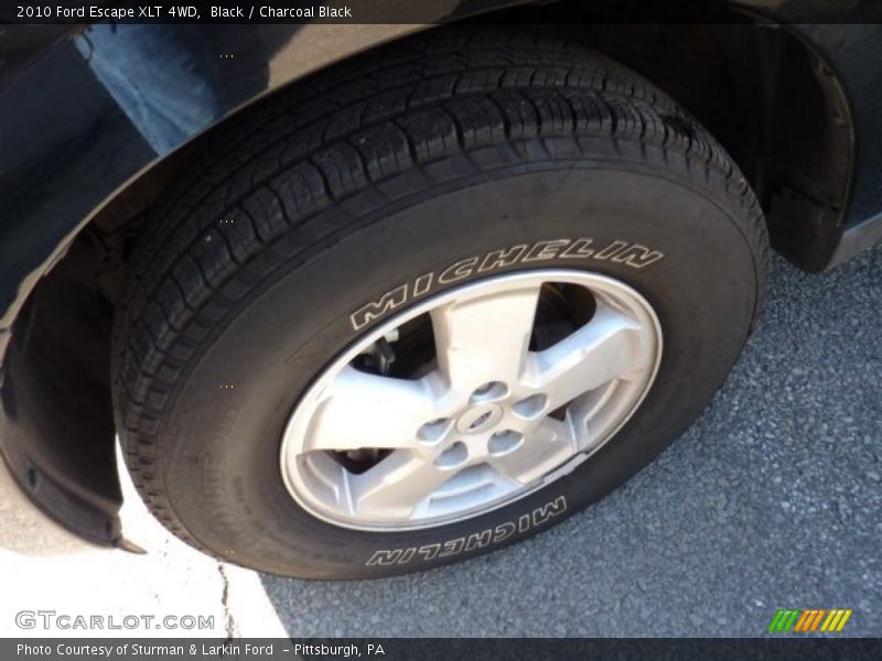 Black / Charcoal Black 2010 Ford Escape XLT 4WD