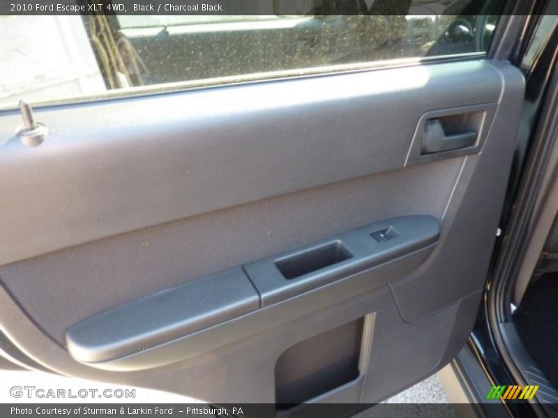 Black / Charcoal Black 2010 Ford Escape XLT 4WD