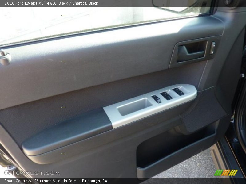 Black / Charcoal Black 2010 Ford Escape XLT 4WD