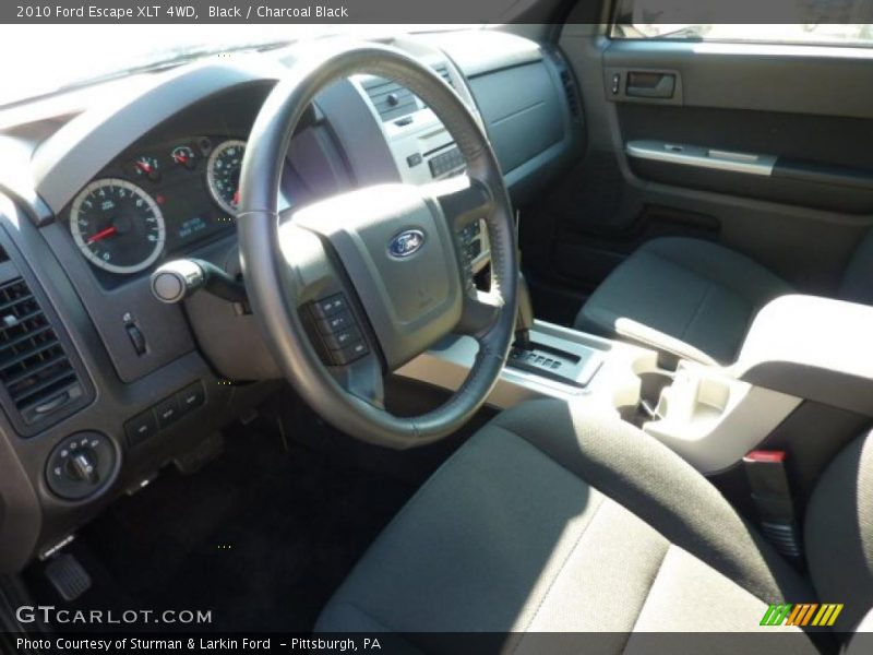 Black / Charcoal Black 2010 Ford Escape XLT 4WD