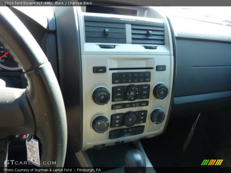 Black / Charcoal Black 2010 Ford Escape XLT 4WD