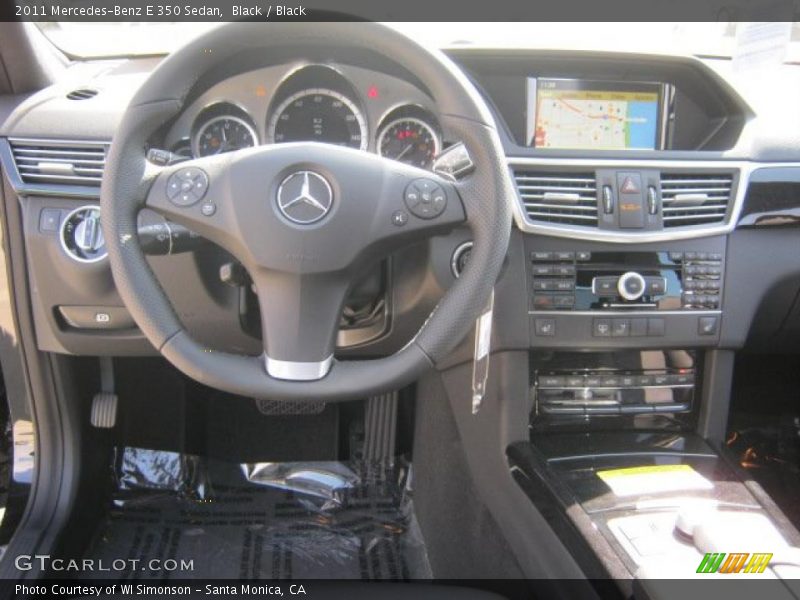 Black / Black 2011 Mercedes-Benz E 350 Sedan