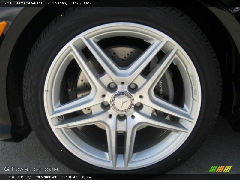 Black / Black 2011 Mercedes-Benz E 350 Sedan
