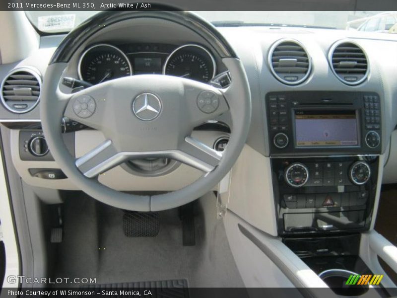 Arctic White / Ash 2011 Mercedes-Benz ML 350
