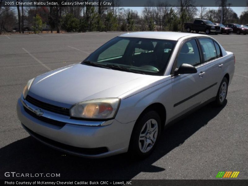 Galaxy Silver Metallic / Gray 2005 Chevrolet Malibu Sedan