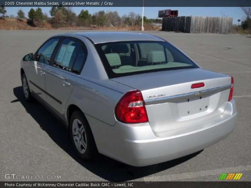 Galaxy Silver Metallic / Gray 2005 Chevrolet Malibu Sedan