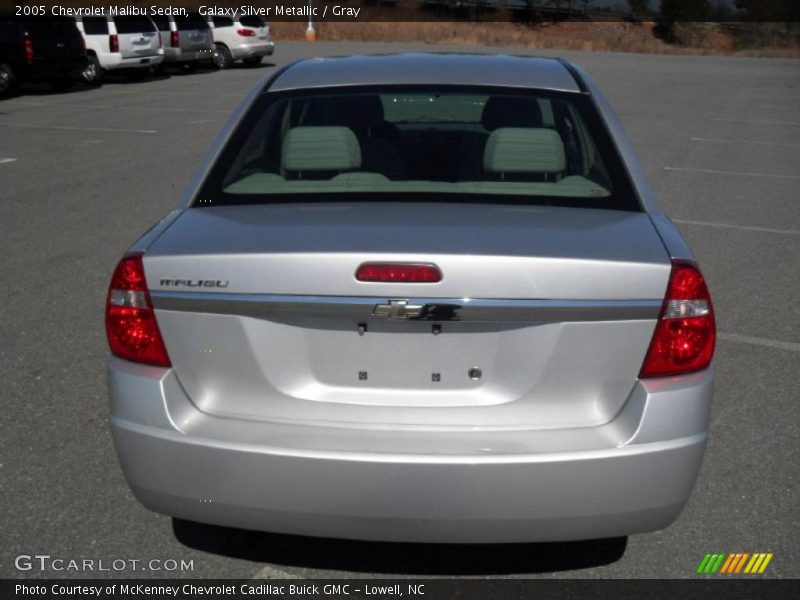 Galaxy Silver Metallic / Gray 2005 Chevrolet Malibu Sedan