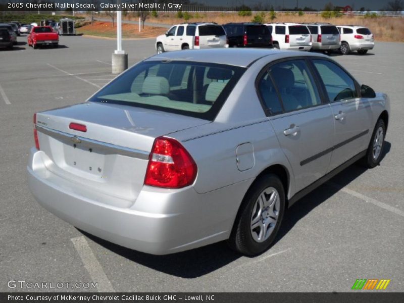 Galaxy Silver Metallic / Gray 2005 Chevrolet Malibu Sedan