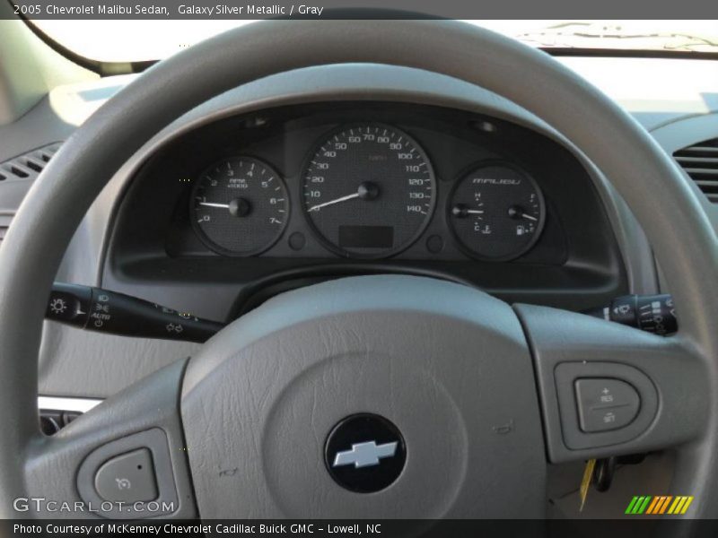 Galaxy Silver Metallic / Gray 2005 Chevrolet Malibu Sedan