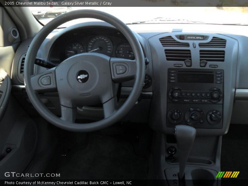 Galaxy Silver Metallic / Gray 2005 Chevrolet Malibu Sedan