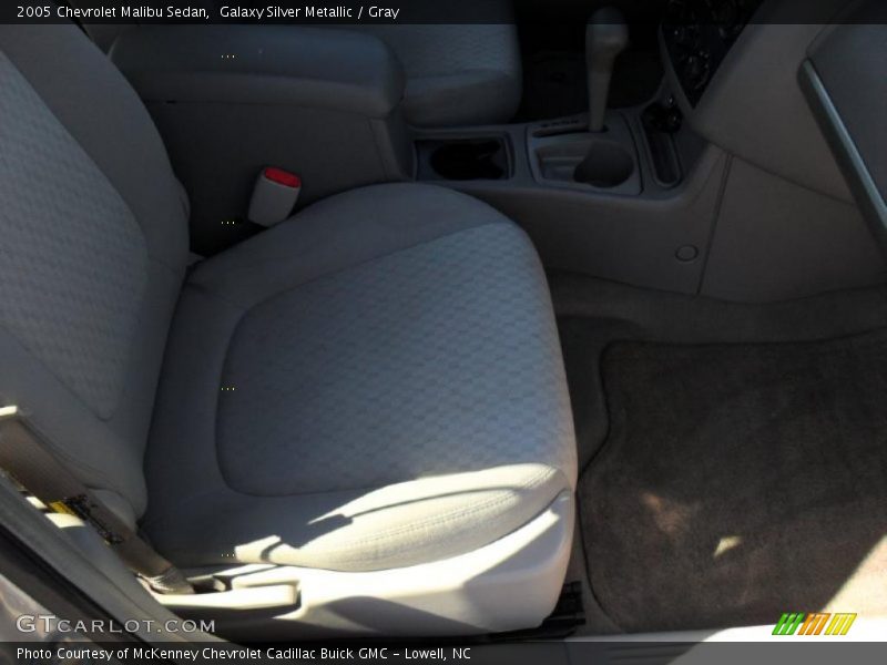 Galaxy Silver Metallic / Gray 2005 Chevrolet Malibu Sedan