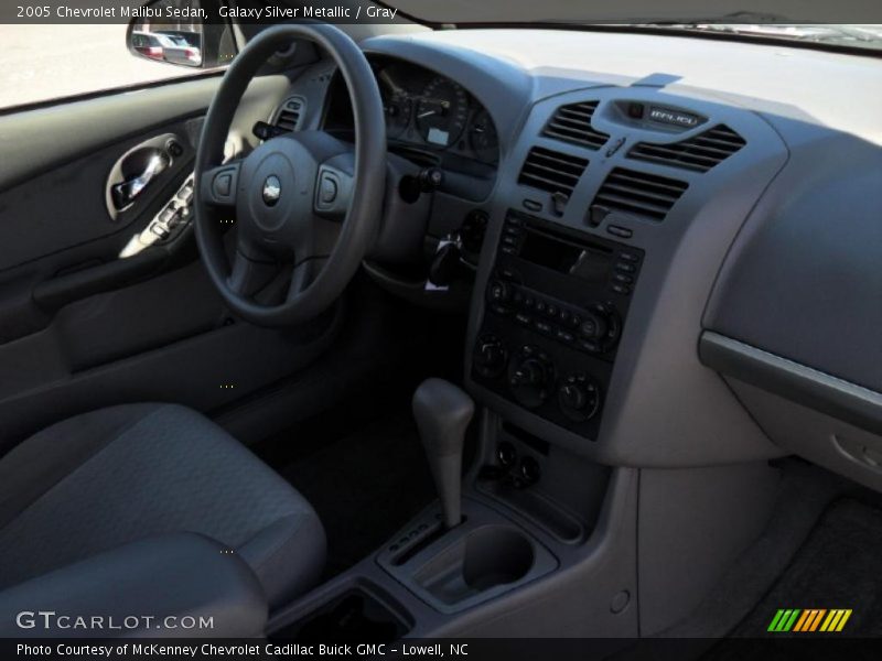 Galaxy Silver Metallic / Gray 2005 Chevrolet Malibu Sedan