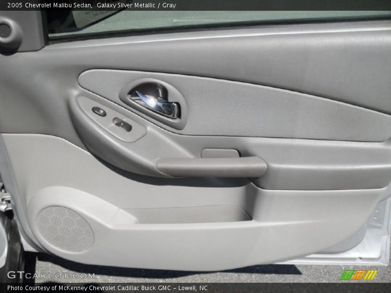 Galaxy Silver Metallic / Gray 2005 Chevrolet Malibu Sedan