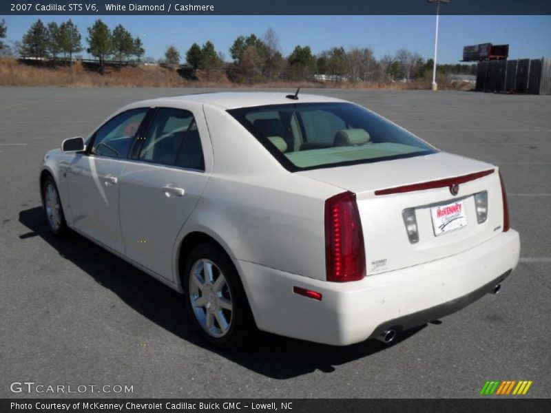 White Diamond / Cashmere 2007 Cadillac STS V6