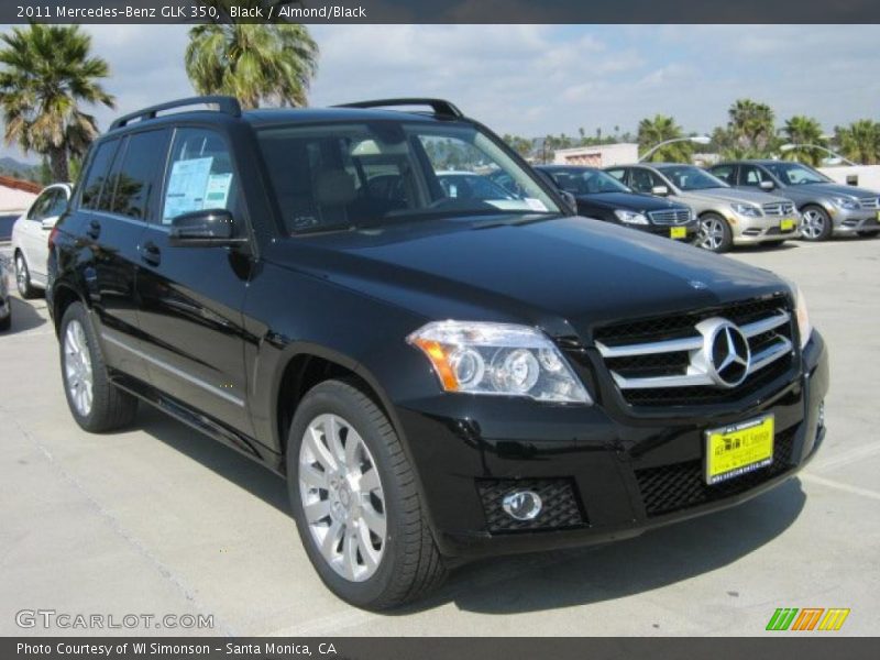 Black / Almond/Black 2011 Mercedes-Benz GLK 350