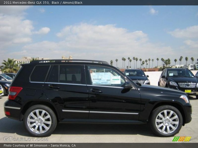 Black / Almond/Black 2011 Mercedes-Benz GLK 350