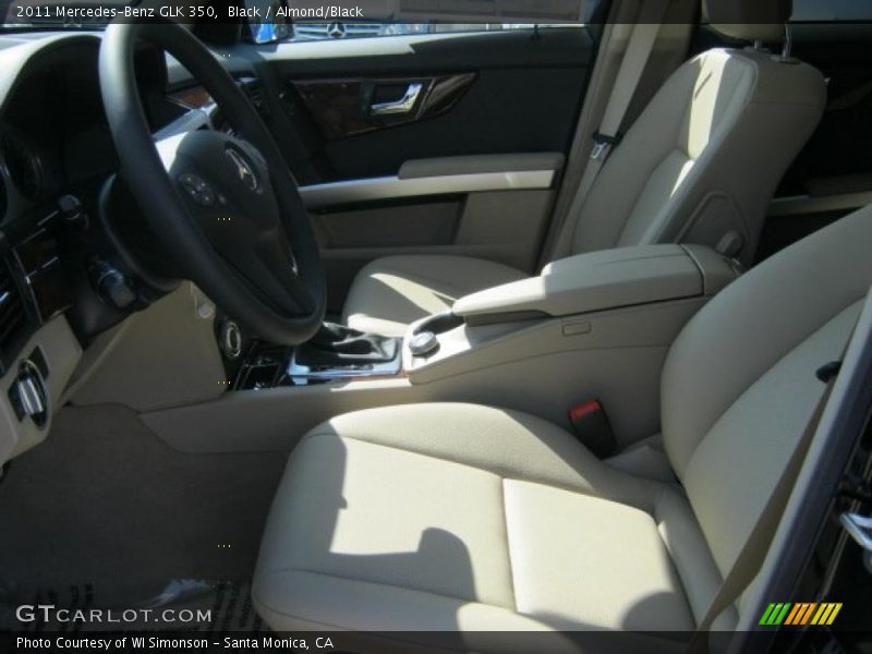 Black / Almond/Black 2011 Mercedes-Benz GLK 350
