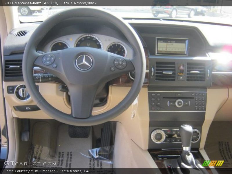 Black / Almond/Black 2011 Mercedes-Benz GLK 350