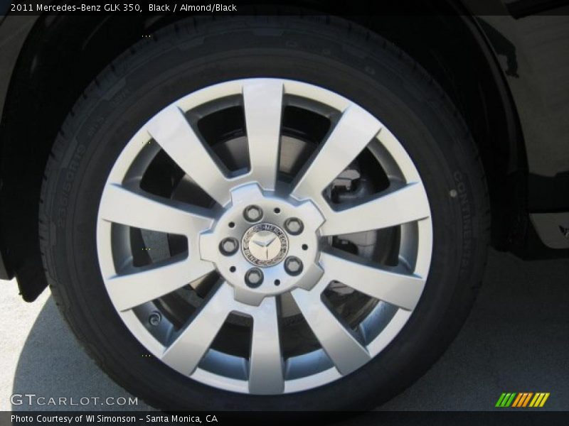 Black / Almond/Black 2011 Mercedes-Benz GLK 350