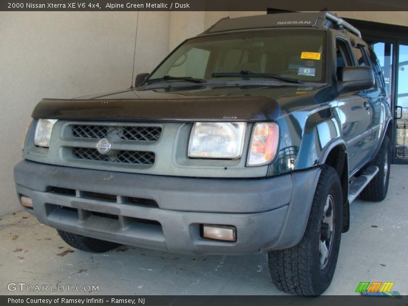 Alpine Green Metallic / Dusk 2000 Nissan Xterra XE V6 4x4