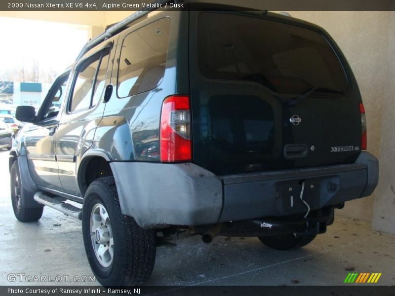 Alpine Green Metallic / Dusk 2000 Nissan Xterra XE V6 4x4