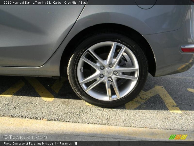Carbon Gray Mist / Black 2010 Hyundai Elantra Touring SE