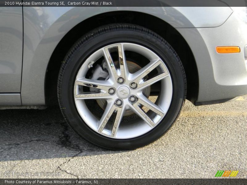 Carbon Gray Mist / Black 2010 Hyundai Elantra Touring SE