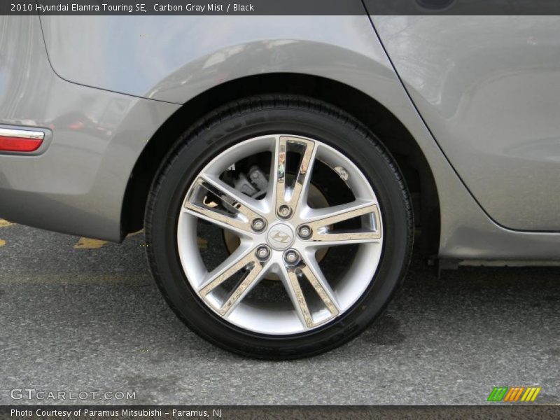 Carbon Gray Mist / Black 2010 Hyundai Elantra Touring SE