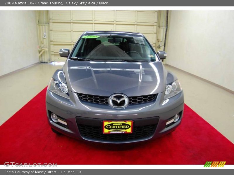 Galaxy Gray Mica / Black 2009 Mazda CX-7 Grand Touring