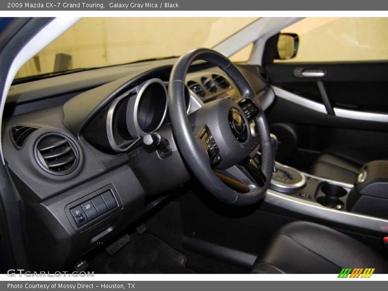 Galaxy Gray Mica / Black 2009 Mazda CX-7 Grand Touring