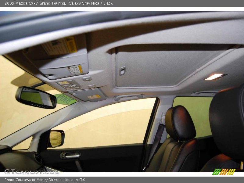 Galaxy Gray Mica / Black 2009 Mazda CX-7 Grand Touring