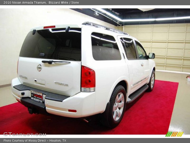  2010 Armada Titanium Blizzard White