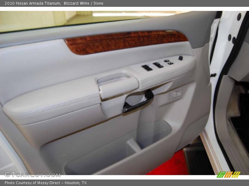 Door Panel of 2010 Armada Titanium