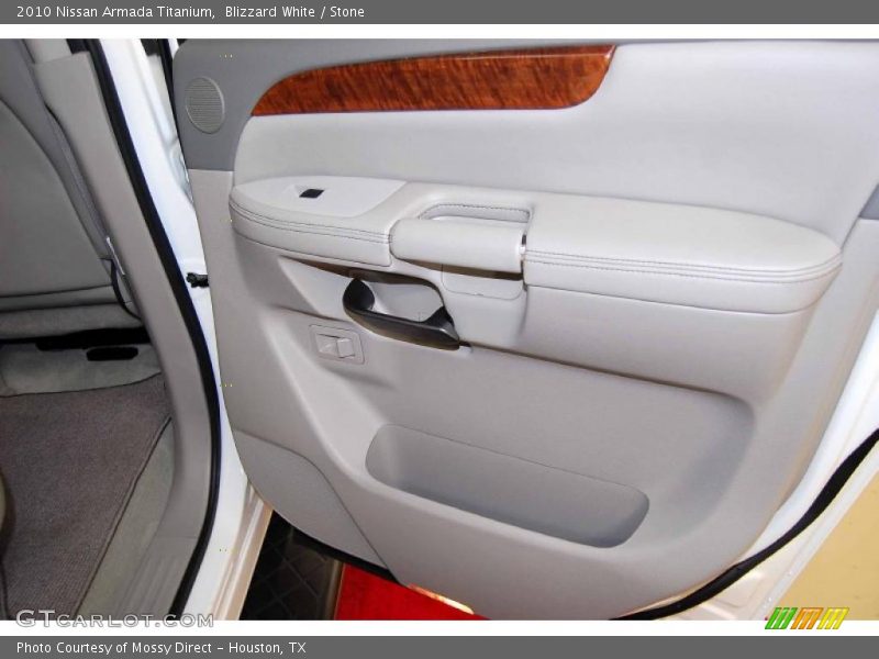 Door Panel of 2010 Armada Titanium