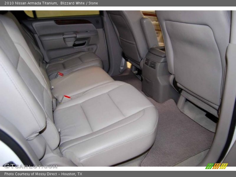  2010 Armada Titanium Stone Interior