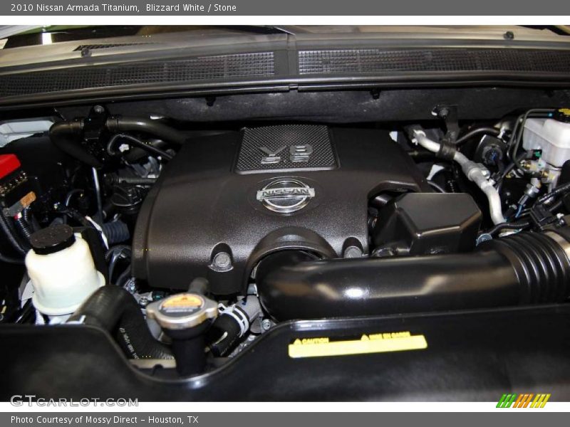  2010 Armada Titanium Engine - 5.6 Liter DOHC 32-Valve CVTCS V8