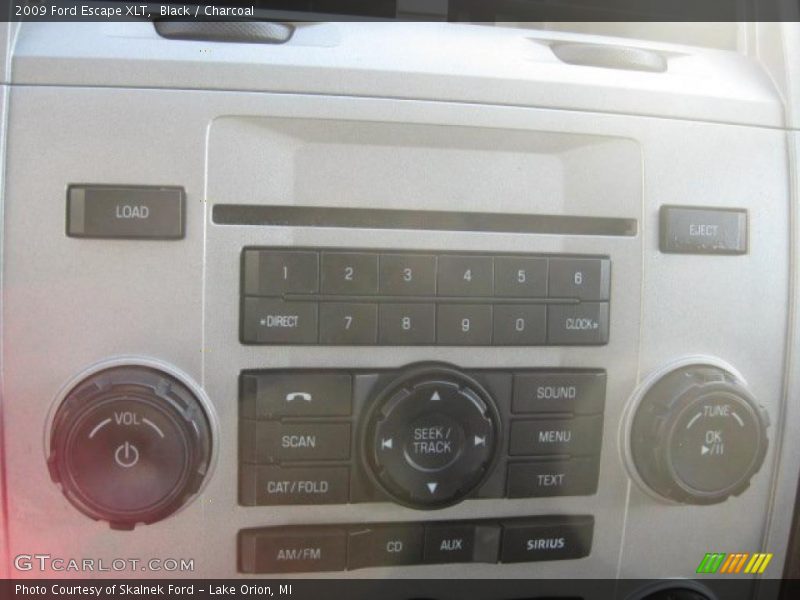 Black / Charcoal 2009 Ford Escape XLT