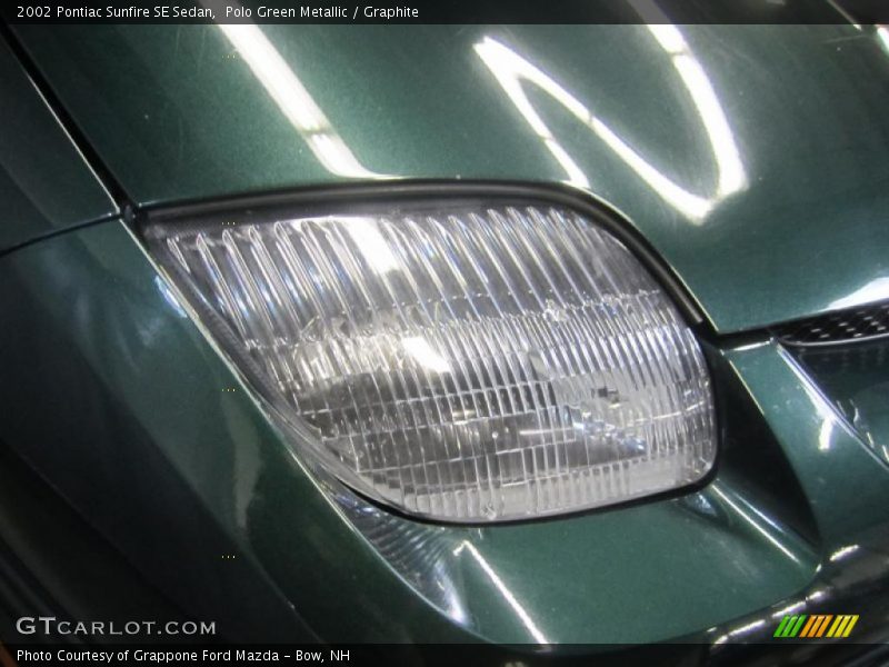 Polo Green Metallic / Graphite 2002 Pontiac Sunfire SE Sedan