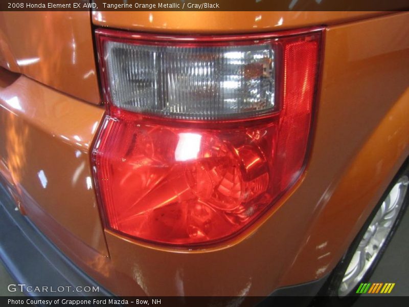 Tangerine Orange Metallic / Gray/Black 2008 Honda Element EX AWD