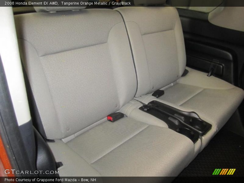 Tangerine Orange Metallic / Gray/Black 2008 Honda Element EX AWD