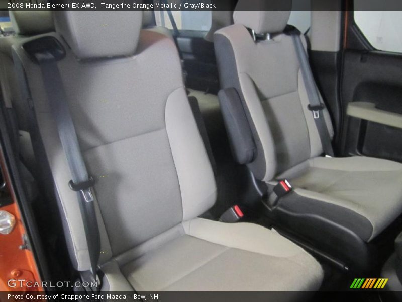 Tangerine Orange Metallic / Gray/Black 2008 Honda Element EX AWD