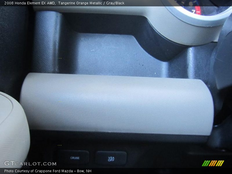 Tangerine Orange Metallic / Gray/Black 2008 Honda Element EX AWD