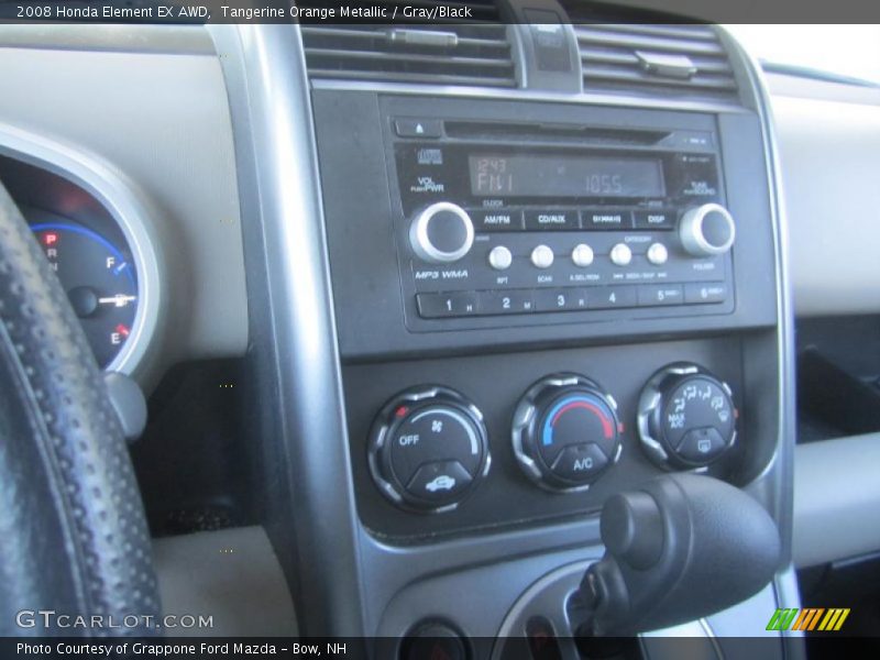 Tangerine Orange Metallic / Gray/Black 2008 Honda Element EX AWD