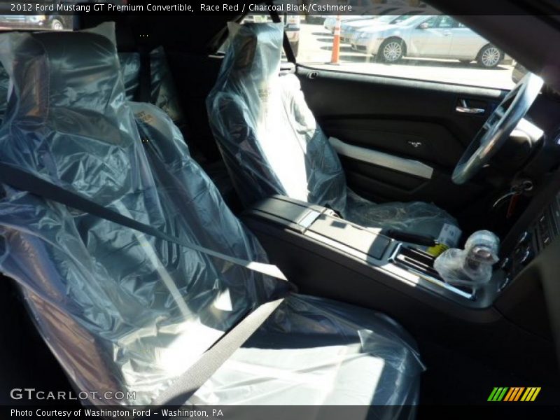 Race Red / Charcoal Black/Cashmere 2012 Ford Mustang GT Premium Convertible
