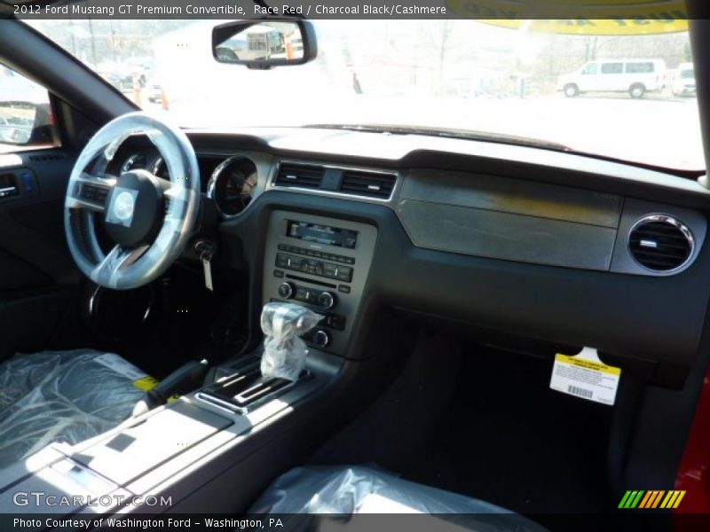 Dashboard of 2012 Mustang GT Premium Convertible