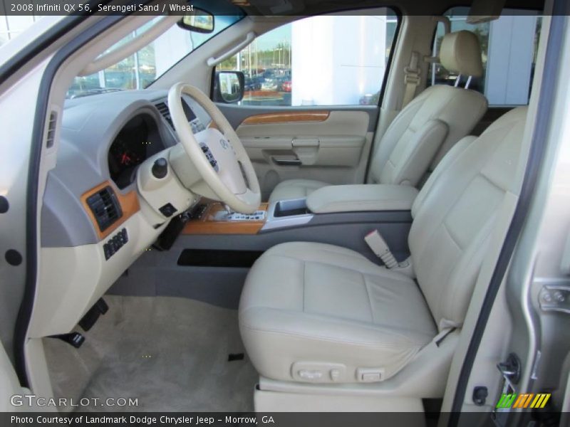 Serengeti Sand / Wheat 2008 Infiniti QX 56